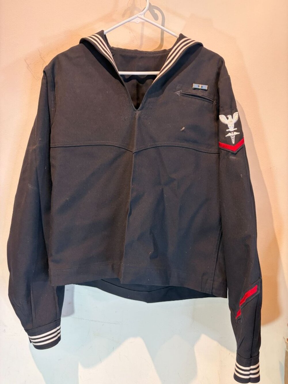 WWII - Korean War US Navy Hospital Corpsman 3rd Class Petty Officer Jumper